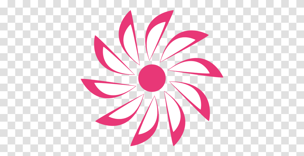 Flower Pink Icon Flower Icon Pink, Plant, Graphics, Art, Daisy Transparent Png