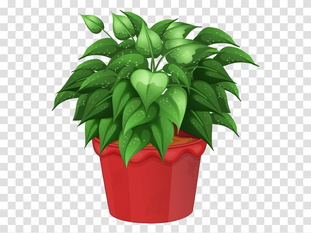 Flower Pot Clipart Flower Pot, Plant, Leaf, Green Transparent Png