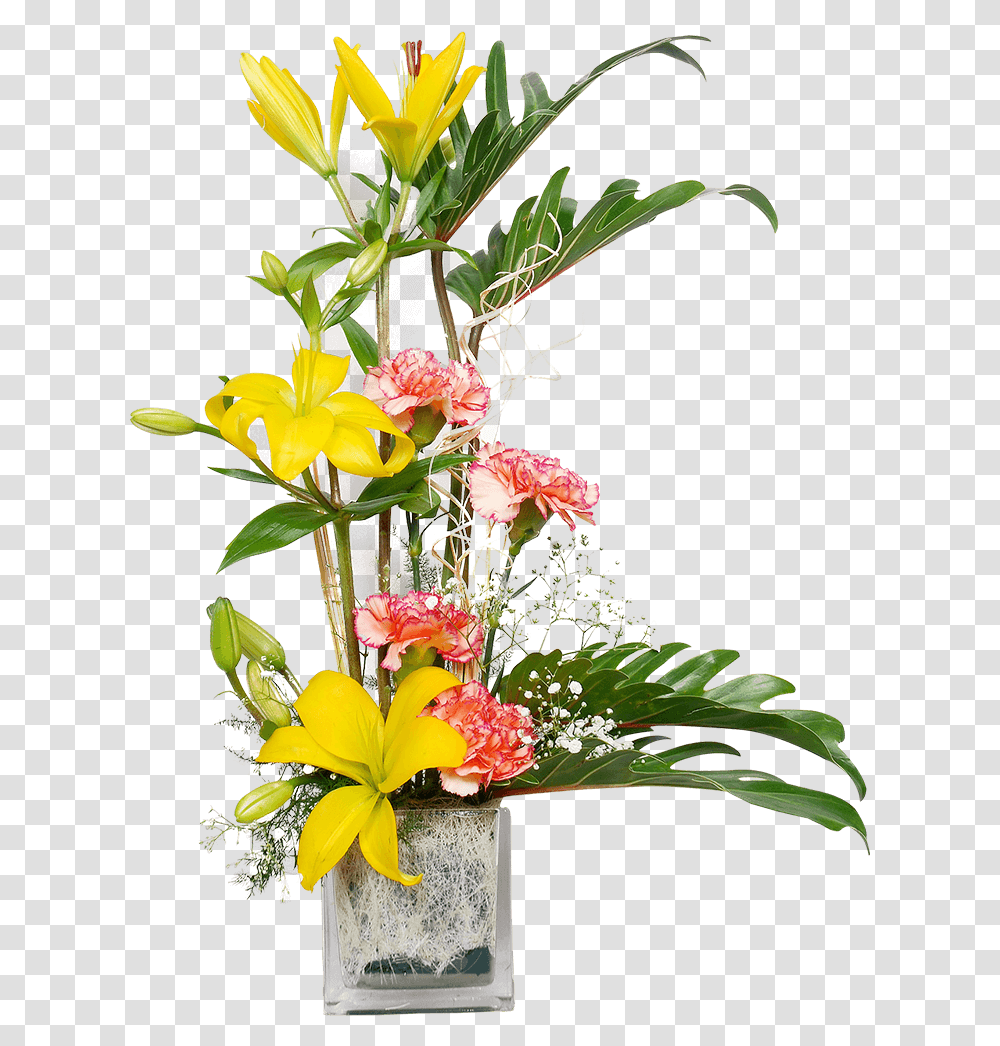 Flower Pot Flowers In Pot Hd, Ikebana, Vase, Ornament Transparent Png