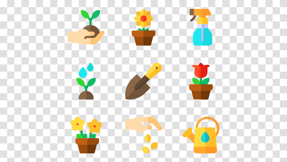 Flower Pot Icon, Sweets, Food, Confectionery, Poster Transparent Png