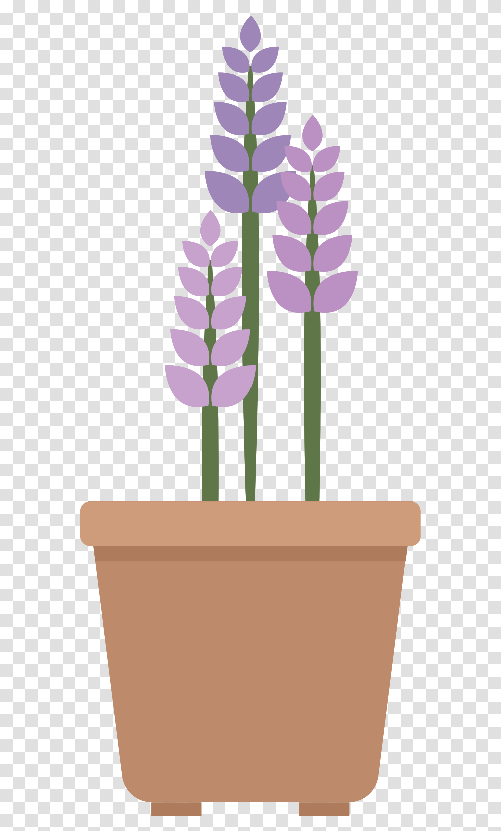 Flower Pot With Background Flowerpot, Plant, Blossom, Lamp, Lavender Transparent Png