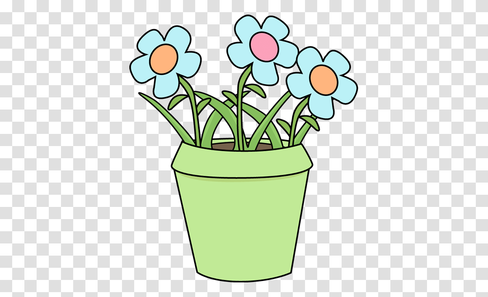 Flower Pot With Blue Flowers Postacie Do Opisania, Paper, Pattern Transparent Png