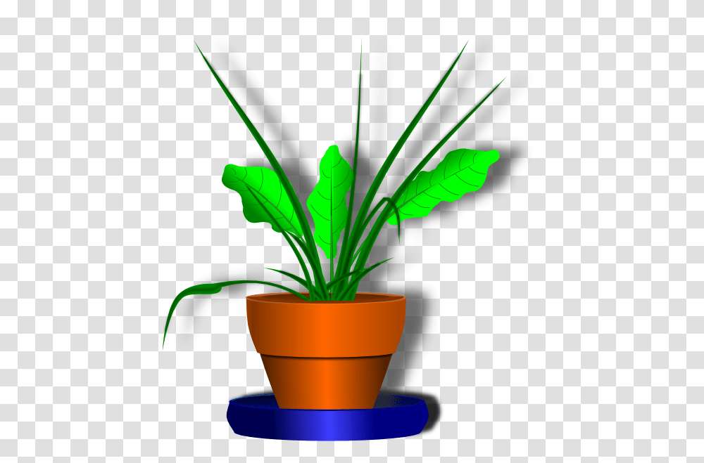 Flower Pot With Green Plant Clip Art, Leaf, Palm Tree, Arecaceae, Blossom Transparent Png