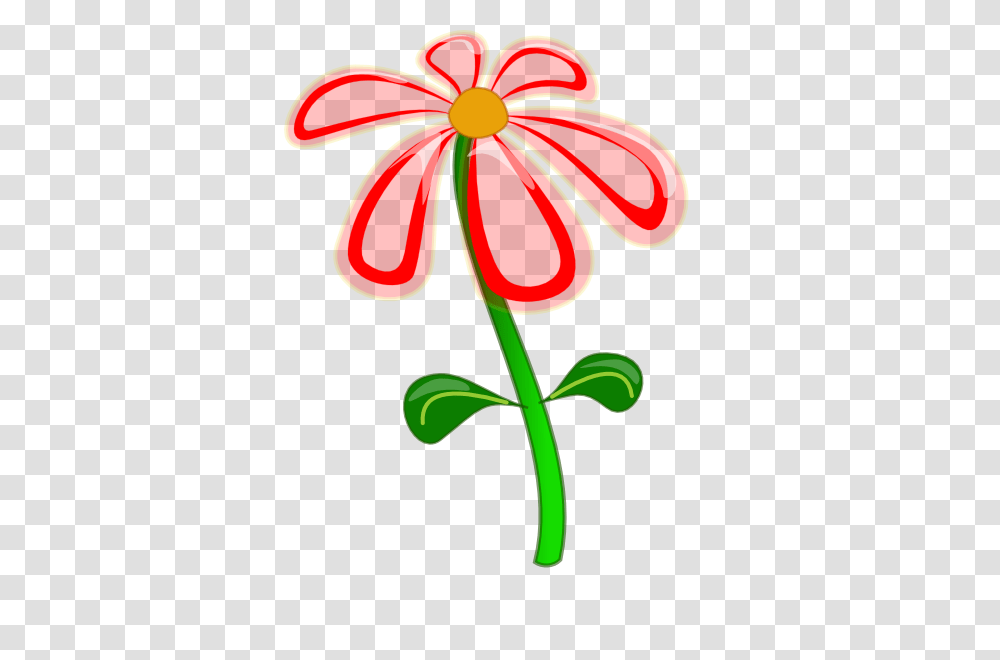 Flower Red Cartoon Clip Art, Plant, Blossom, Rose, Dynamite Transparent Png