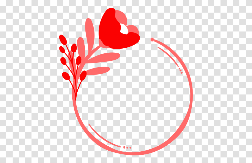 Flower Ring Image Free Download Ring Of Flower, Plant, Blossom, Heart, Food Transparent Png