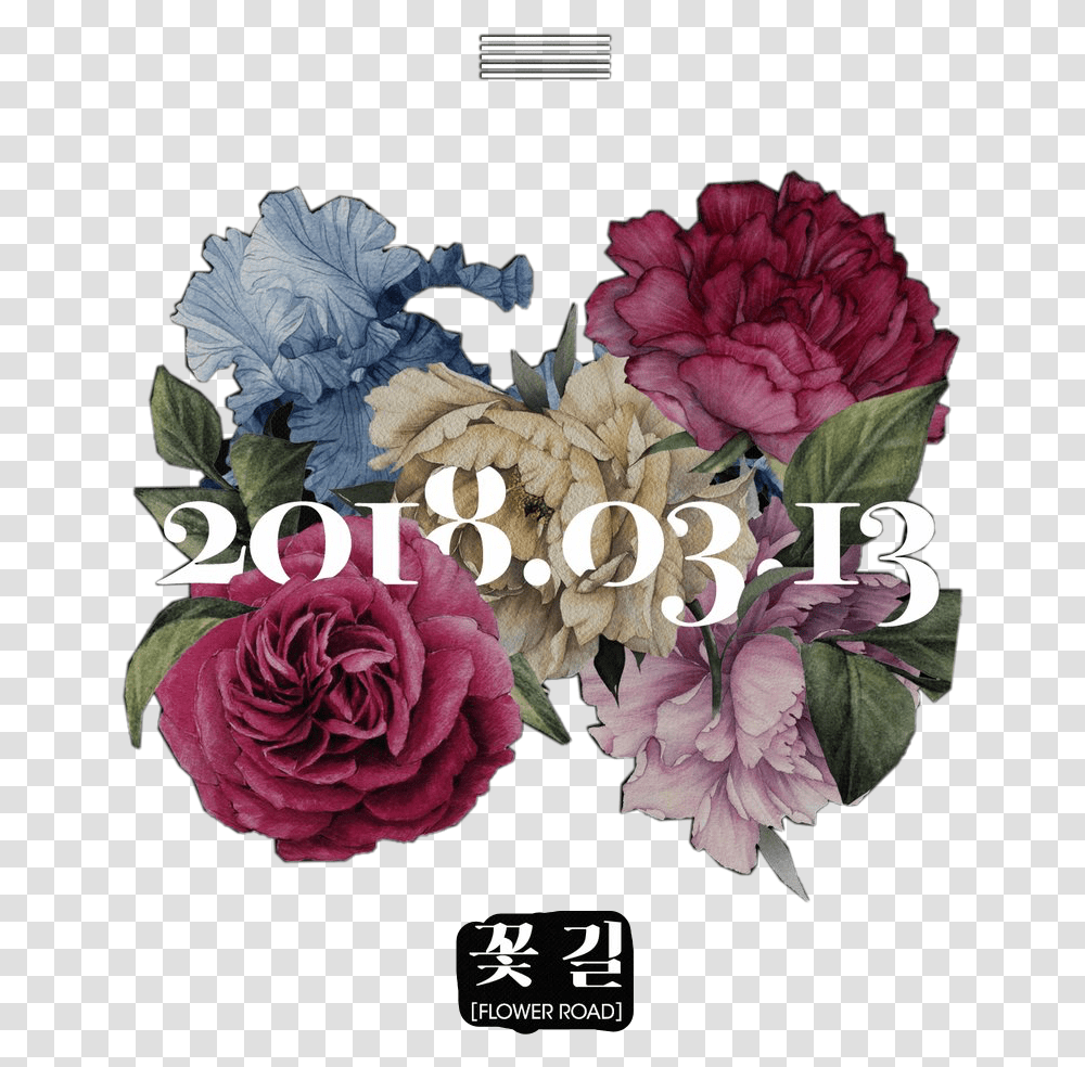 Flower Road Big Bang Lyrics, Plant, Floral Design Transparent Png