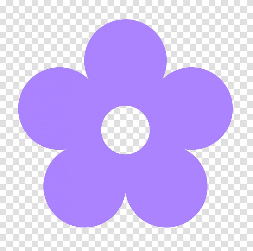 Flower Round Clipart, Purple, Pattern, Light Transparent Png