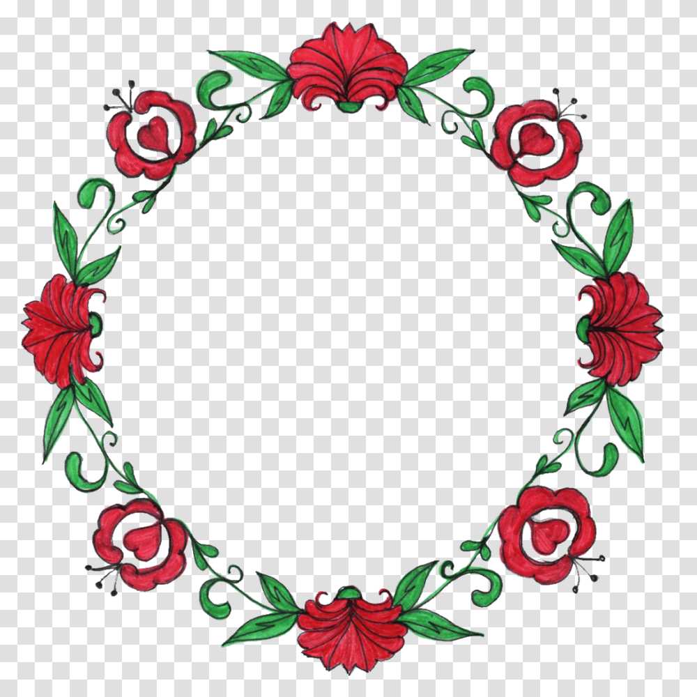 Flower Round Frame, Bracelet, Jewelry, Accessories, Accessory Transparent Png