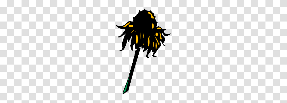 Flower Rudbeckia Clip Art, Silhouette, Emblem, Person Transparent Png