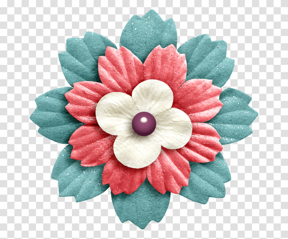 Flower Scrapbooking And, Accessories, Accessory, Jewelry, Brooch Transparent Png