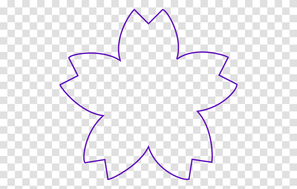 Flower Shape Purple Clip Art, Leaf, Plant, Star Symbol Transparent Png