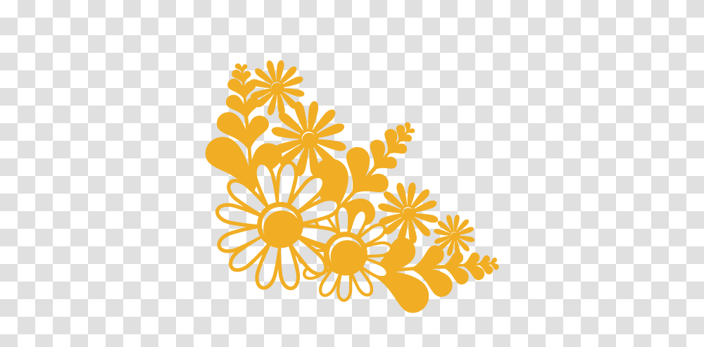 Flower Silhouette & Clipart Free Download Ywd Cricut Flower Svg Free, Floral Design, Pattern, Graphics, Plant Transparent Png
