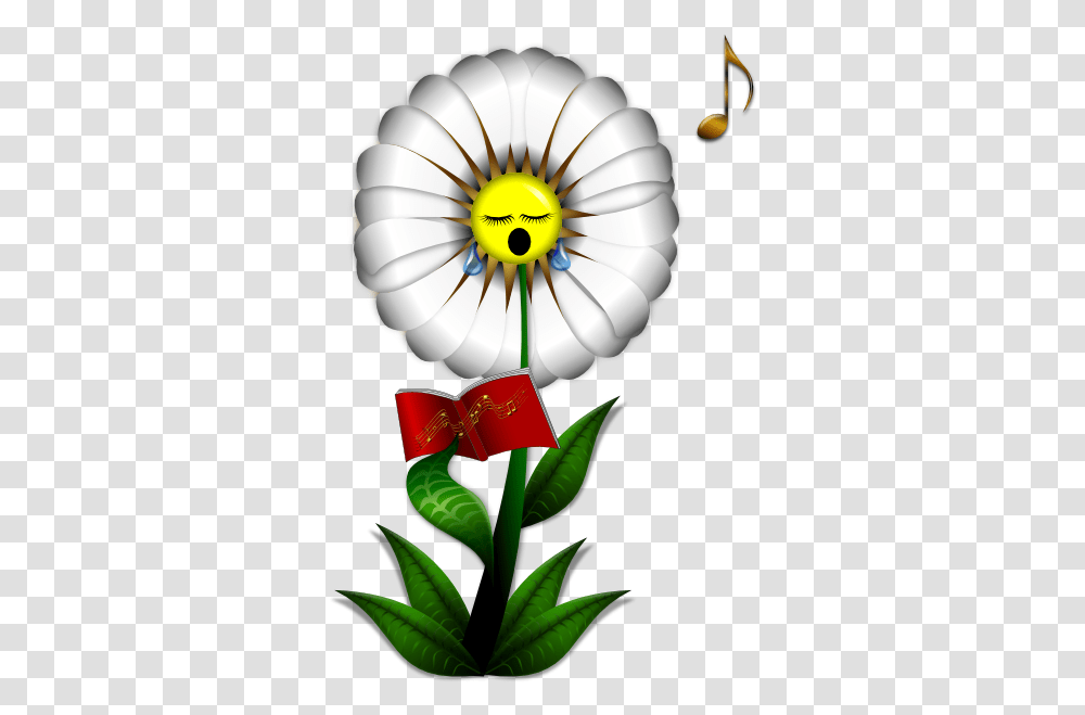 Flower Singing Clip Arts For Web Clip Arts Free Flower Singing, Plant, Blossom, Parachute, Lamp Transparent Png