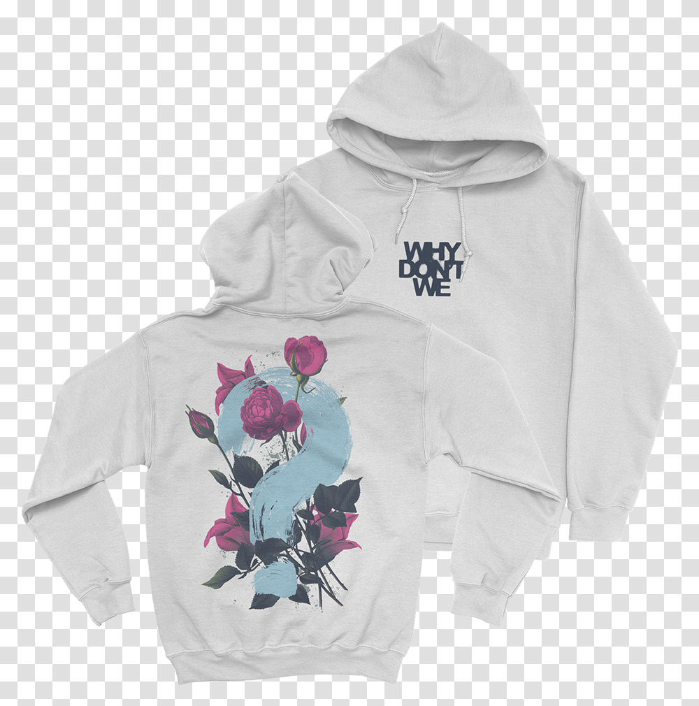 Flower Square Pullover Hoodie Don T We Hoodie, Clothing, Apparel, Sweatshirt, Sweater Transparent Png