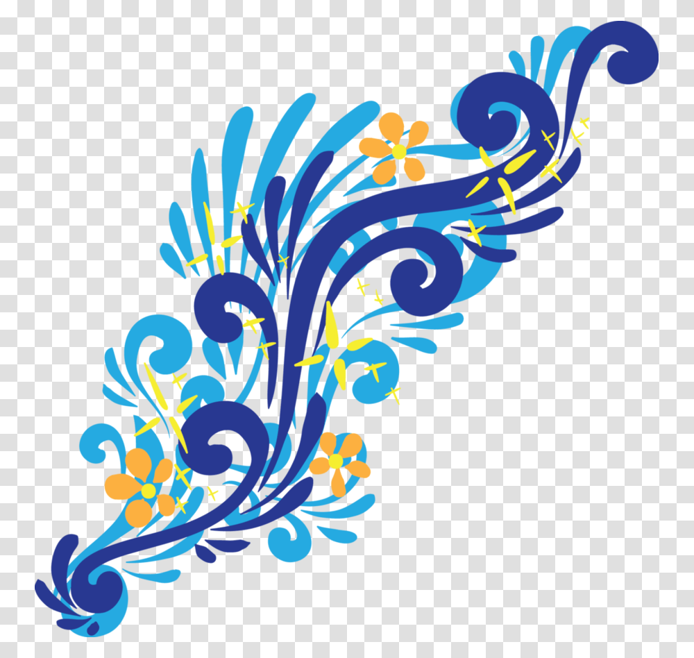 Flower Swirl Clipart Freeuse Library Swirls Flower Clip Art, Floral Design, Pattern Transparent Png