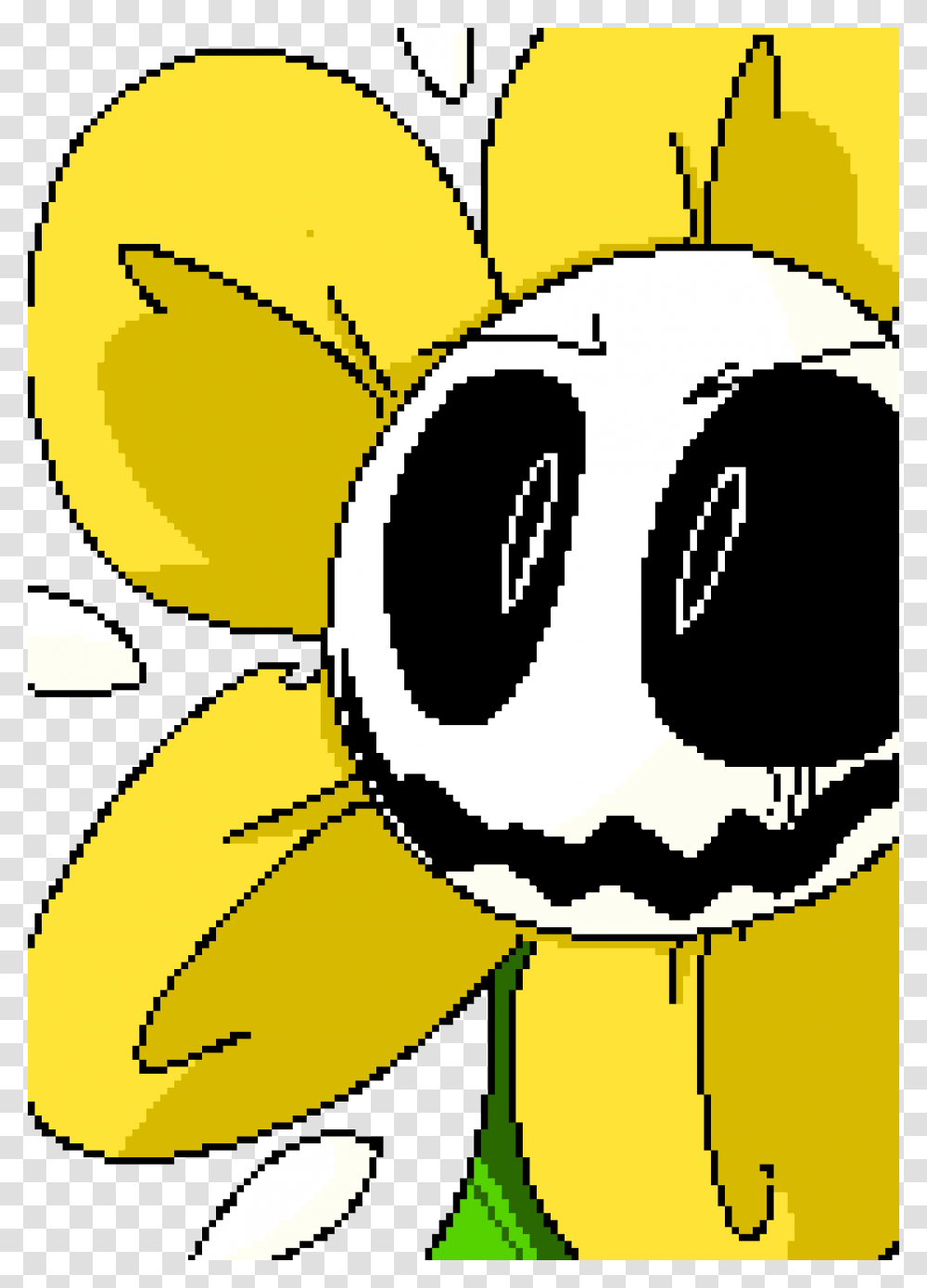 Flower The Flowey, Stencil, Wasp Transparent Png