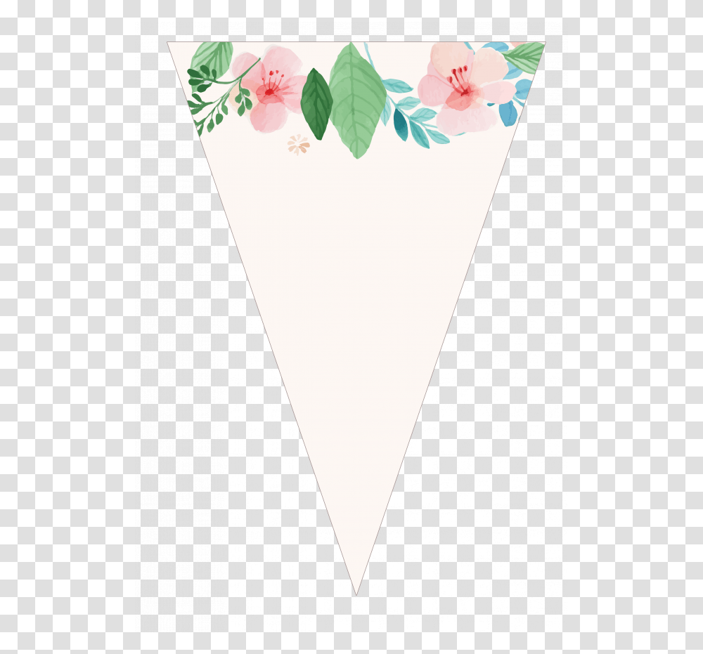 Flower, Triangle, Plant, Cone, Rug Transparent Png
