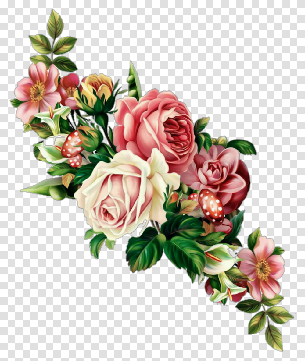 Flower Tumblr Overlays Aesthetic Kpop Pinkflower Flower, Floral Design, Pattern Transparent Png