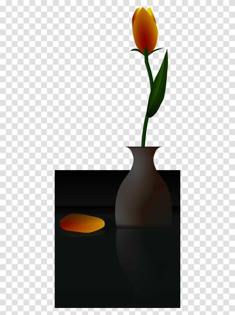 Flower Vase Black Background, Jar, Pottery, Potted Plant, Blossom Transparent Png
