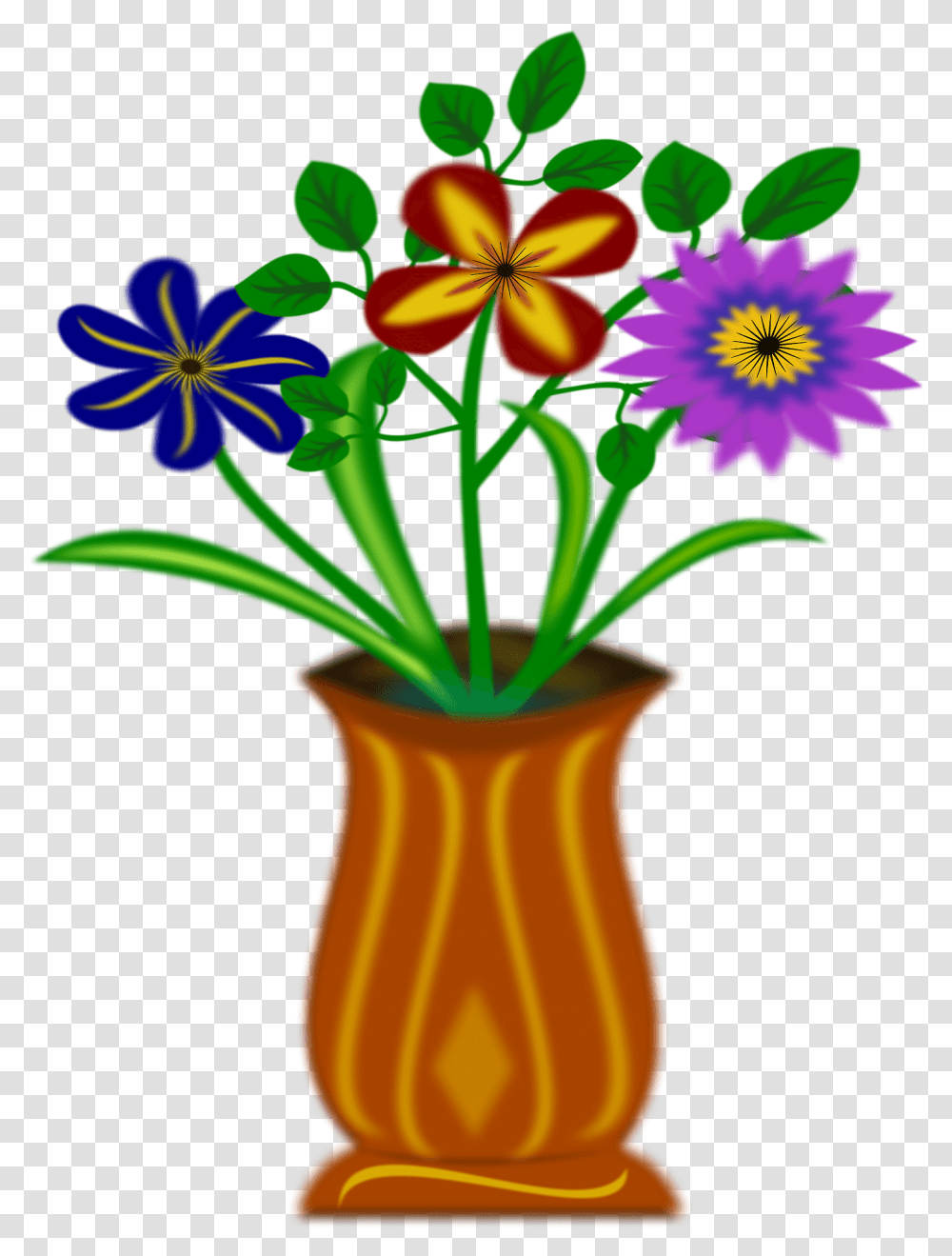 Flower Vase Silhouette, Plant, Jar, Pottery, Blossom Transparent Png