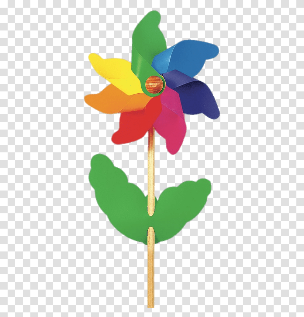 Flower Windmill Toy Stickpng Windmill Toy, Plant, Blossom, Food, Art Transparent Png