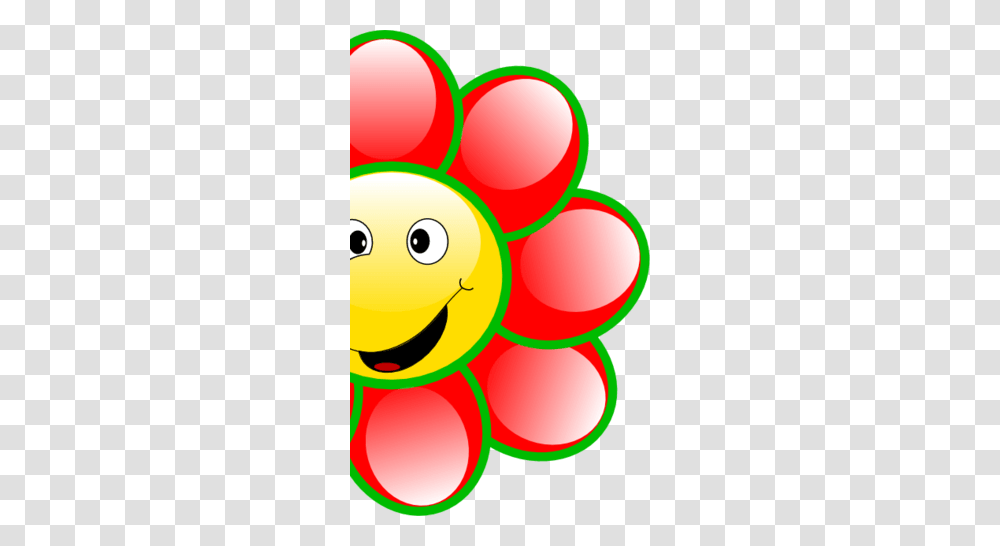 Flower With Smiling Sun Vector, Ball, Balloon, Food Transparent Png
