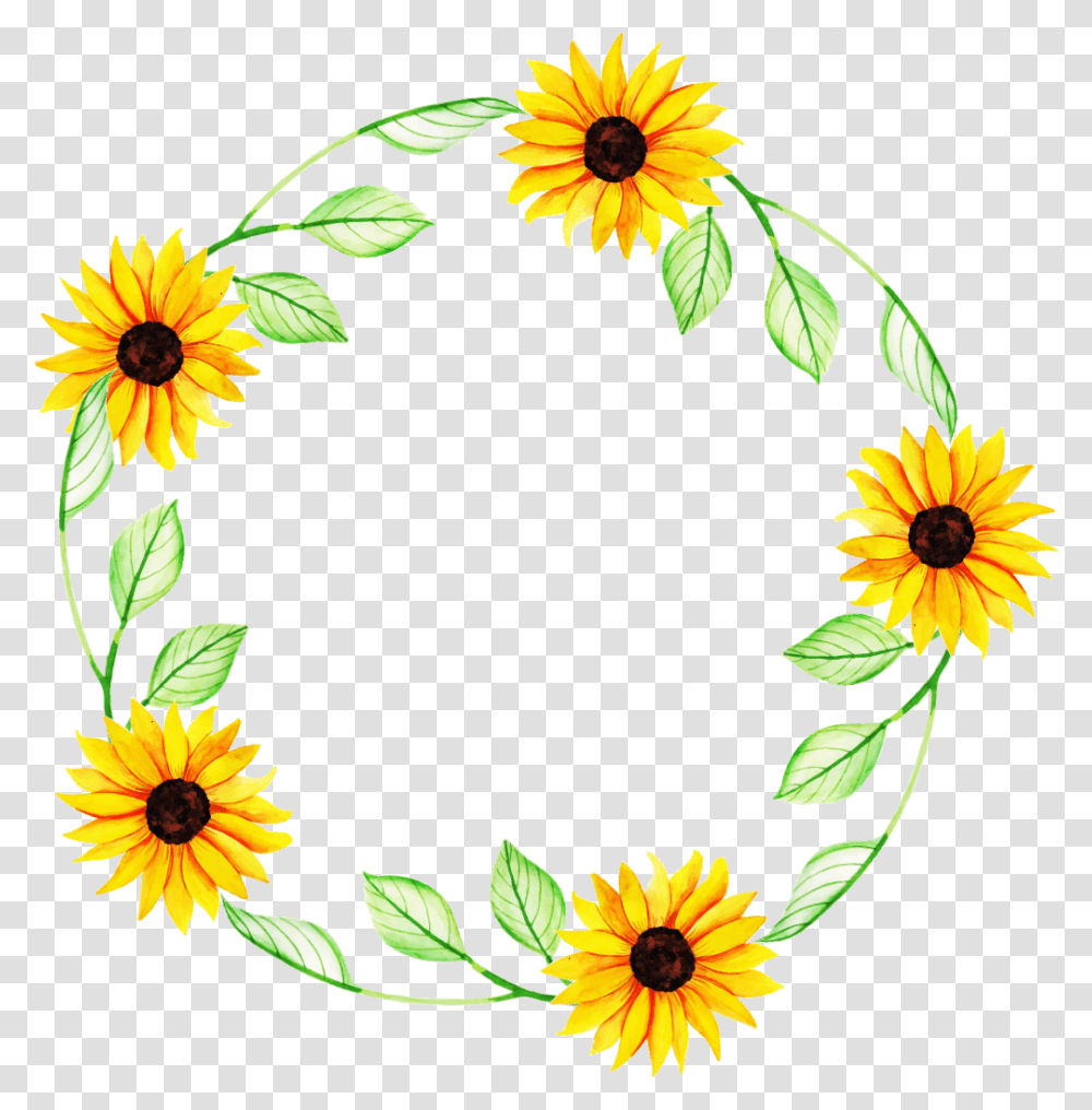 Flower Wreath, Floral Design, Pattern Transparent Png