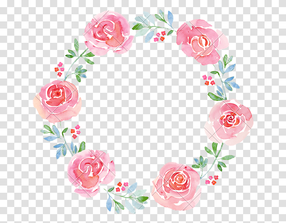 Flower Wreath Watercolor Watercolor Flowers Wreath, Floral Design, Pattern, Graphics, Art Transparent Png