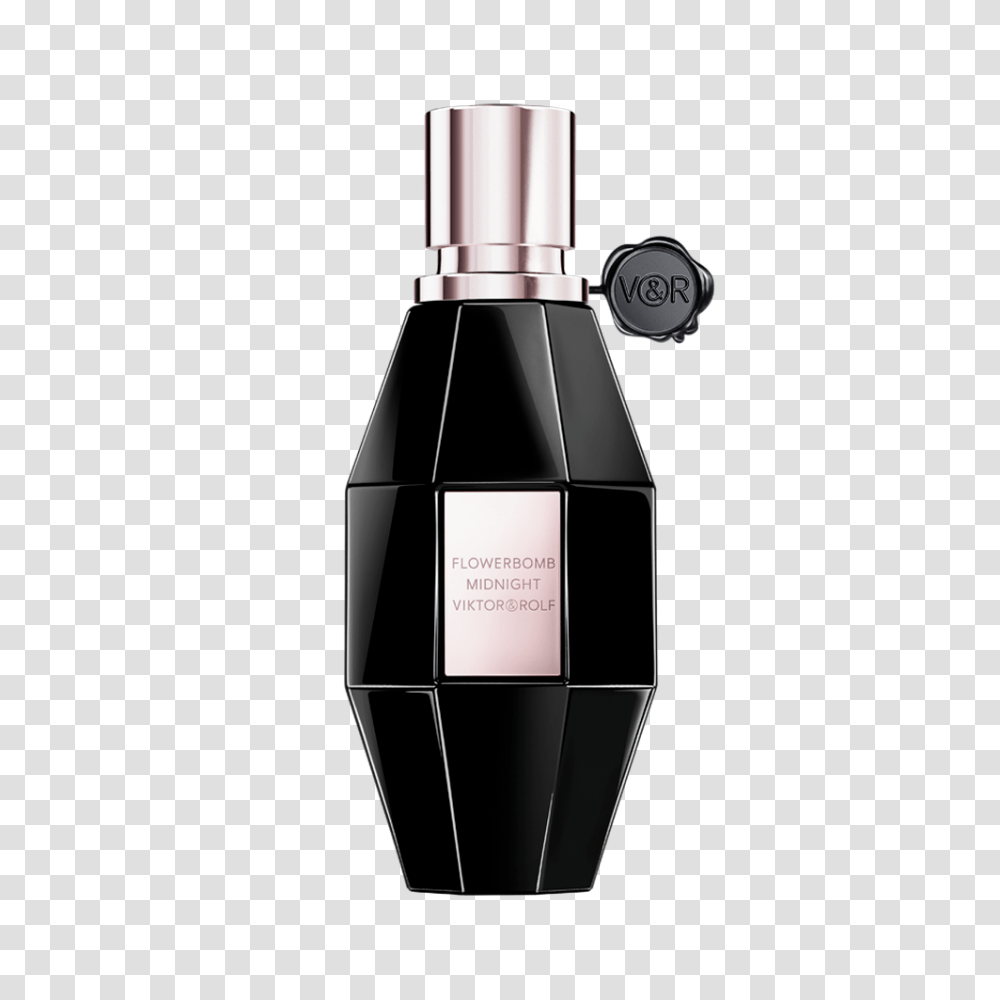 Flowerbomb Midnight Viktor Rolf Perfume, Bottle, Cosmetics, Shaker Transparent Png