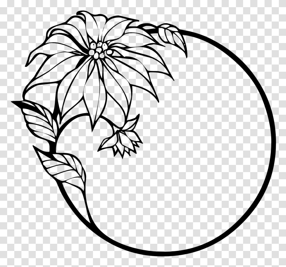 Flowers Arrangements Clipart Black And White Flower Clip Art, Gray, World Of Warcraft Transparent Png