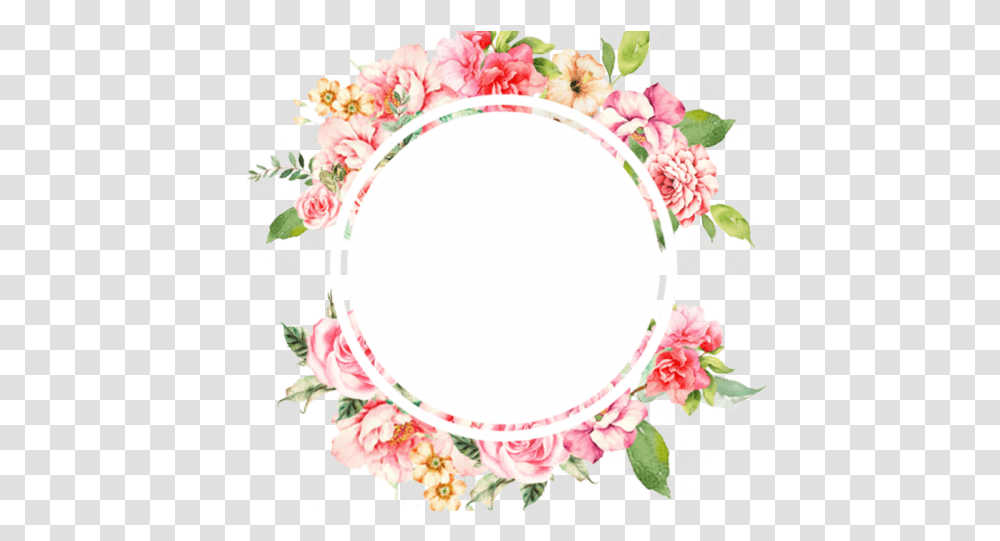 Flowers Borders Images Flower Frame Hd, Floral Design, Pattern Transparent Png