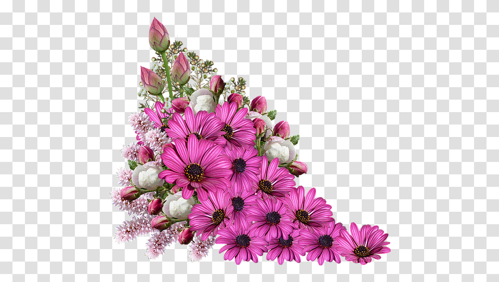Flowers Bouquet Decoration Composition Bouquet Of Flowers, Plant, Flower Bouquet, Flower Arrangement, Blossom Transparent Png