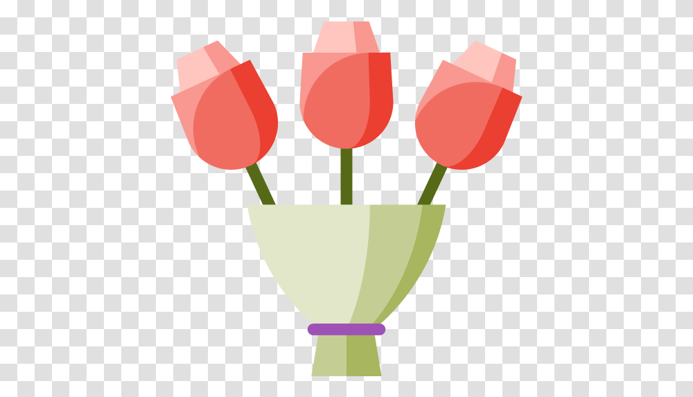 Flowers Bouquet Icon Portable Network Graphics, Plant, Tulip, Blossom, Green Transparent Png
