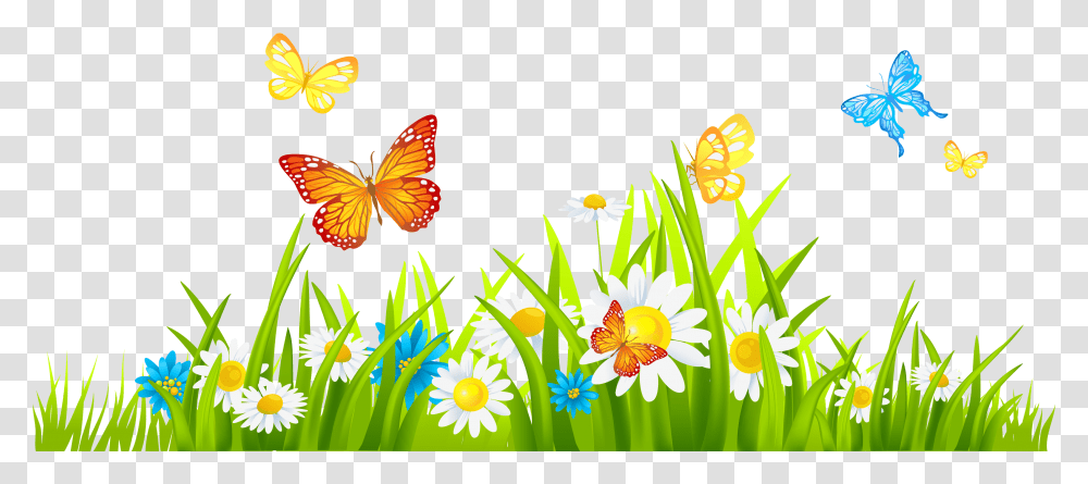 Flowers Clip Art, Floral Design, Pattern, Insect Transparent Png