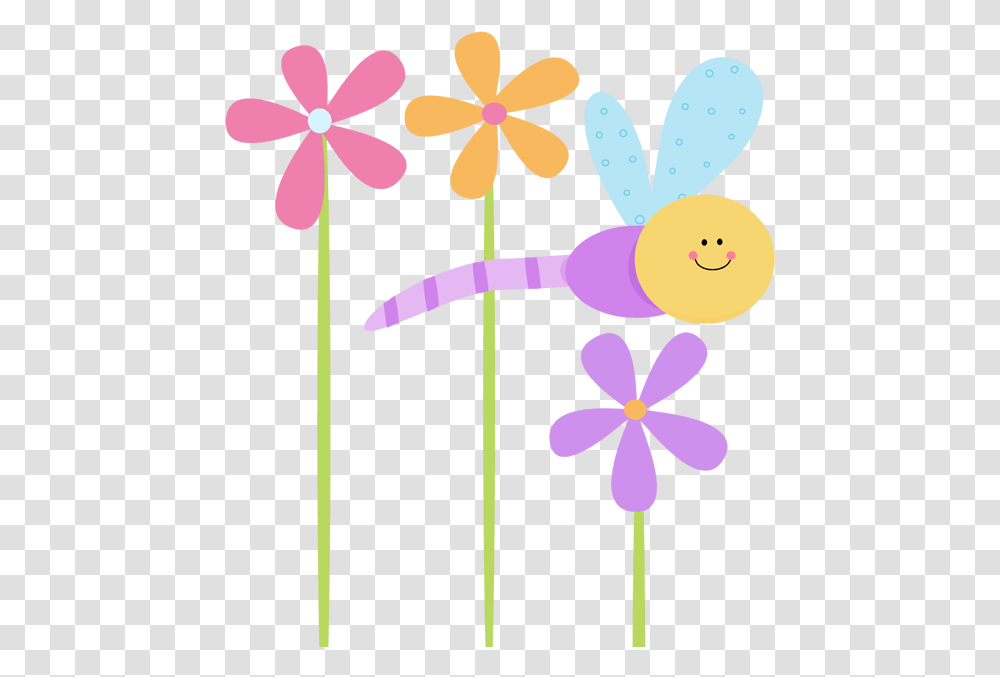 Flowers Clipart Cute Flower Clipart, Plant, Blossom, Pollen, Orchid Transparent Png