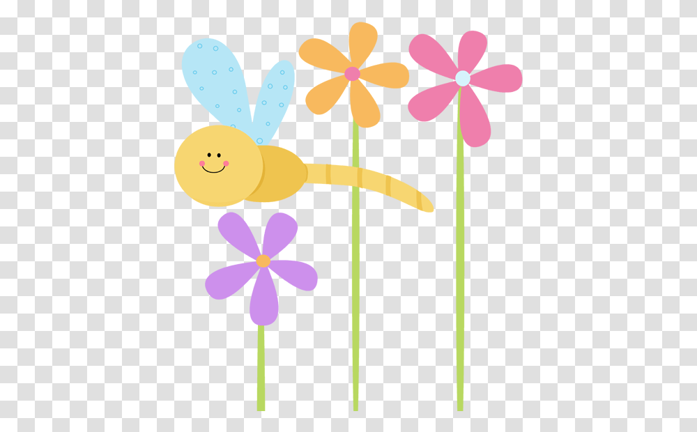 Flowers Clipart Free Cute Flowers Clip Art, Plant, Insect, Invertebrate, Animal Transparent Png