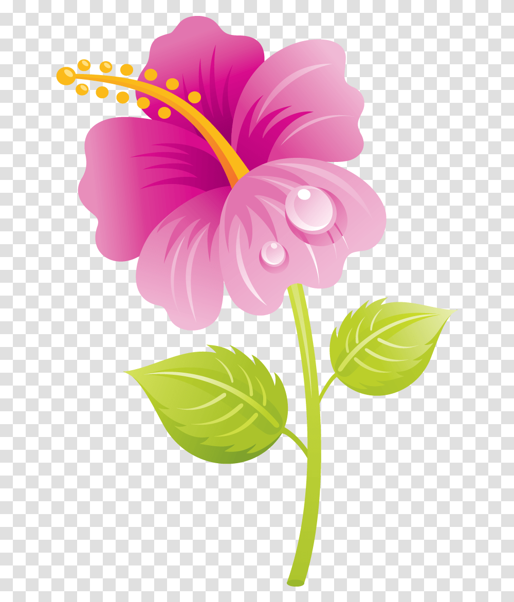 Flowers Clipart Free Large Images Mothers Day Flower Clipart, Hibiscus, Plant, Blossom, Geranium Transparent Png
