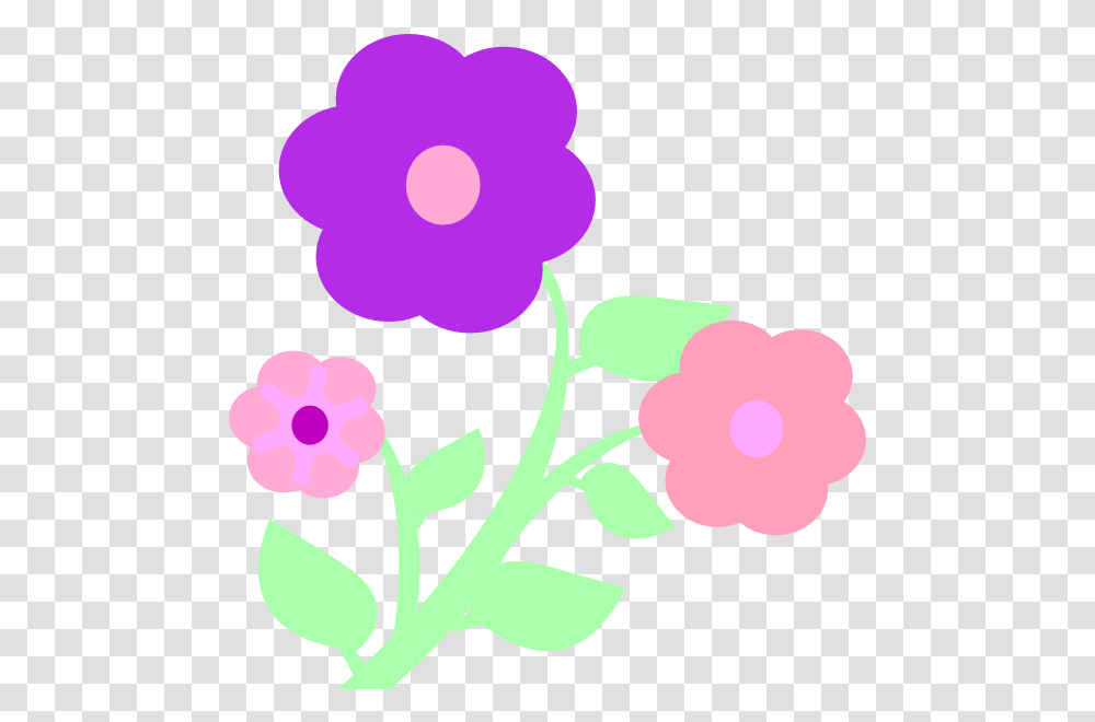 Flowers Clipart Pastel Pastel Flowers Clip Art, Plant, Petal, Graphics, Leaf Transparent Png