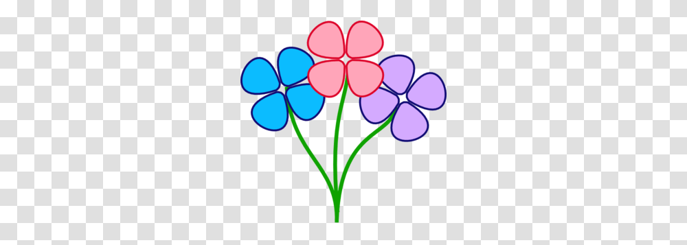 Flowers Clipart, Pattern, Purple, Ornament, Light Transparent Png