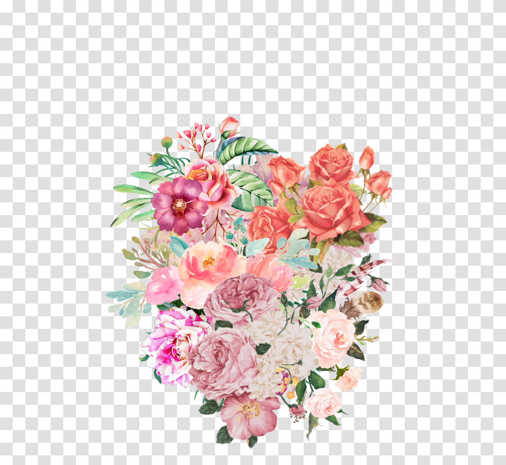 Flowers Clipart Tumblr Flower Clipart, Graphics, Floral Design, Pattern, Plant Transparent Png