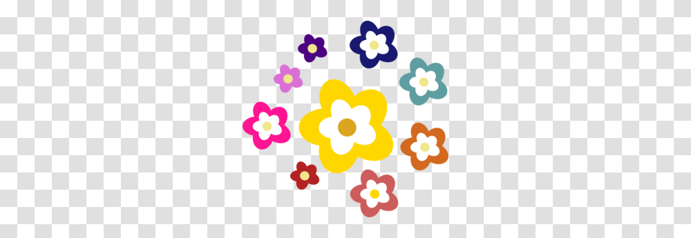 Flowers Color Clipart Petal, Pattern, Floral Design, Poster Transparent Png