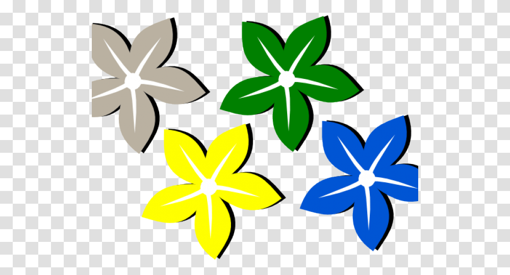 Flowers Color Clipart Small Flower, Plant, Blossom, Petal, Painting Transparent Png