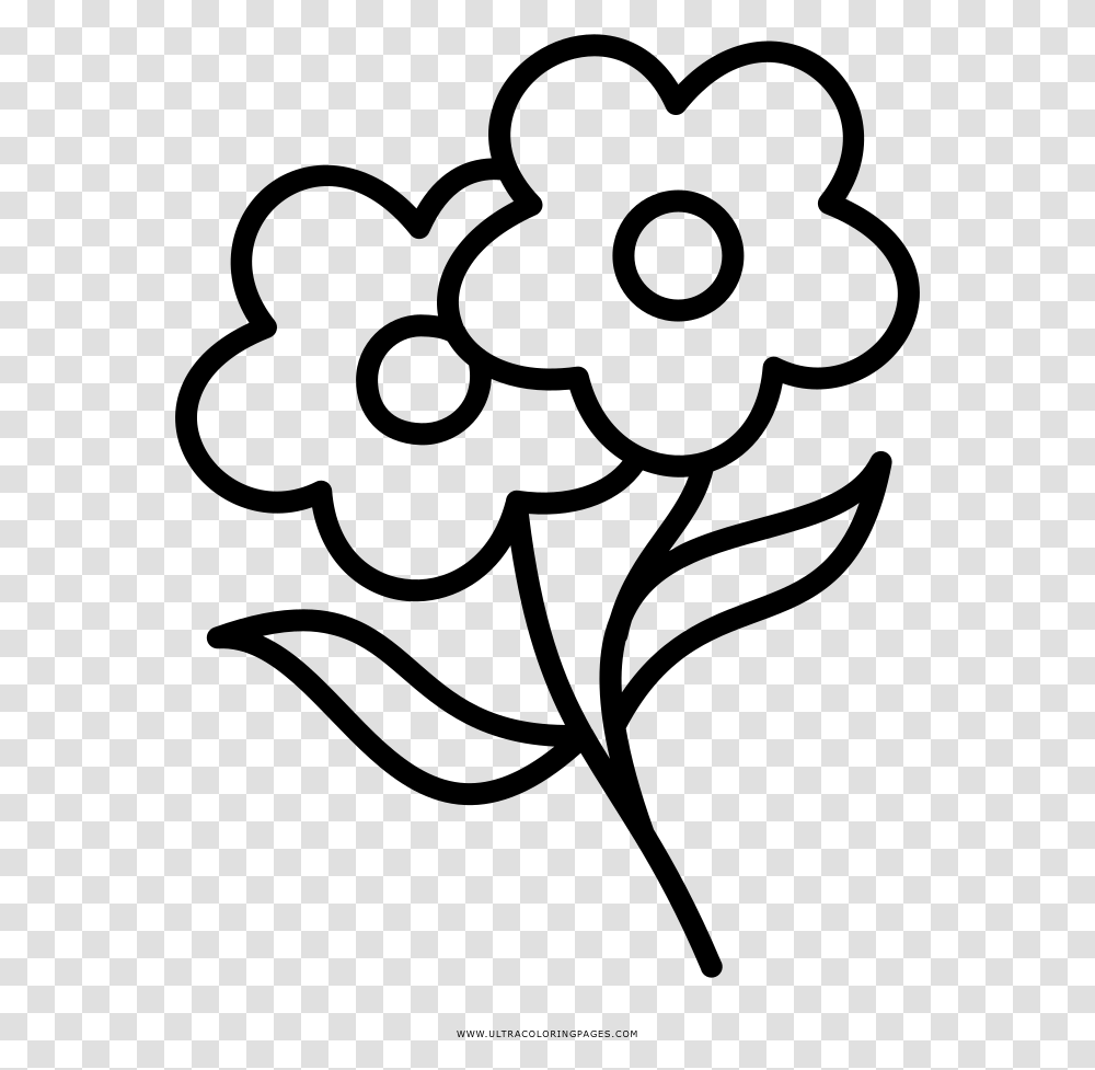 Flowers Coloring, Gray, World Of Warcraft Transparent Png