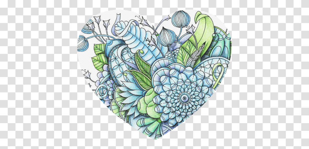 Flowers Drawing Hydrangea, Art, Rug, Doodle, Mosaic Transparent Png