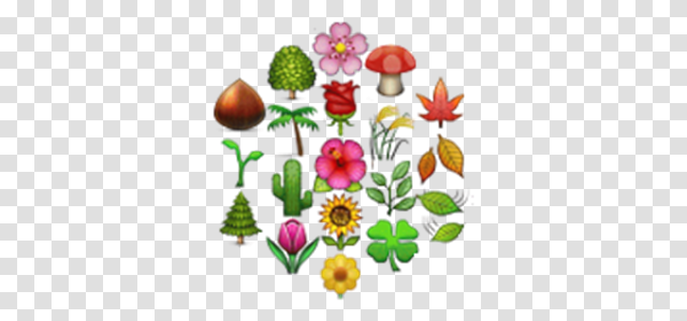 Flowers Emoji Plants Emojis Qantu, Birthday Cake, Dessert, Food, Pattern Transparent Png