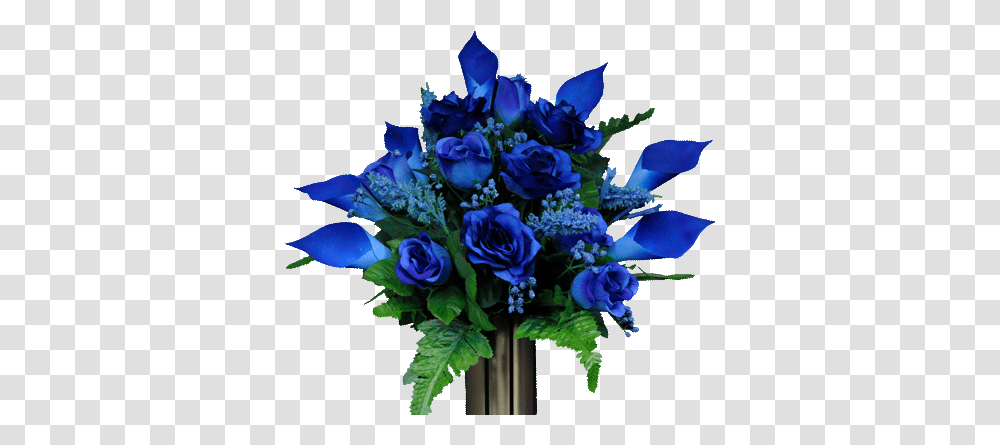 Flowers For Cemeteries Inc Funeral Flowers Dark Blue, Plant, Flower Bouquet, Flower Arrangement, Rose Transparent Png