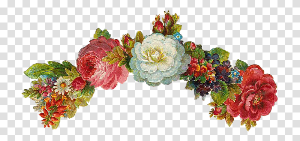 Flowers For Collage Art, Floral Design, Pattern, Embroidery Transparent Png