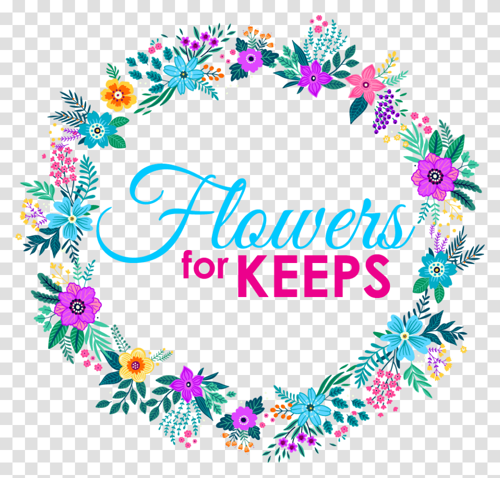 Flowers For Keeps Circle, Floral Design, Pattern Transparent Png