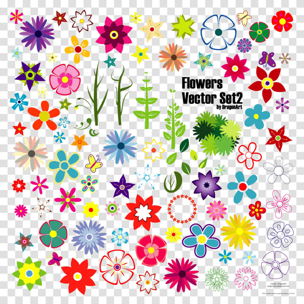 Flowers Free Vector, Floral Design, Pattern Transparent Png
