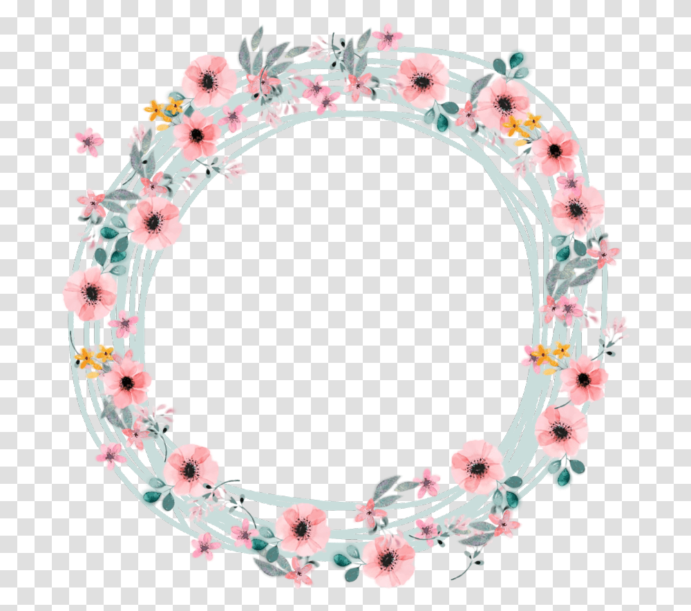 Flowers Friends Tumblr Bff Nature Love Wedding Circle, Bracelet, Jewelry, Accessories, Accessory Transparent Png